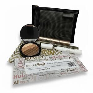 Belle Beauty by Kim Gravel 6-Piece Makeup Bundle. Eyeshadow, Shadow Sticks, More